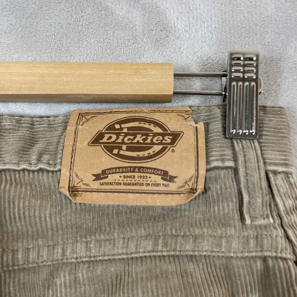 Vtg Dickies Corduroy Pants Mens 28x32 80s 90s Skater Straight Leg Retro